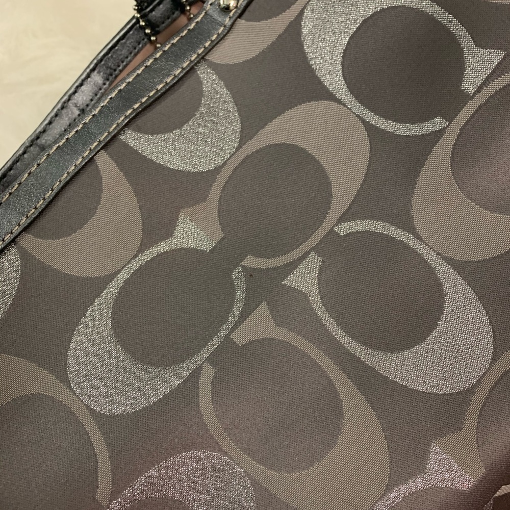 Gray Coach Purse - Picture 2 of 8